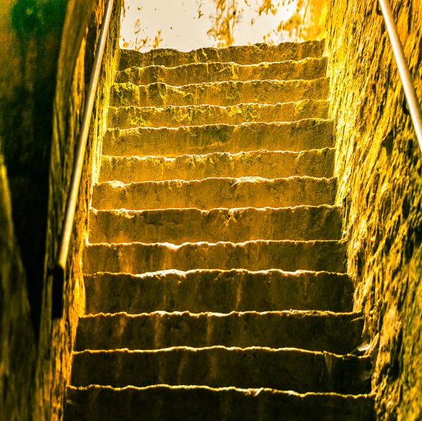 Treppenwitz - ein geistreicher Gedanke, der jemandem zu spät (auf der Treppe) einfällt