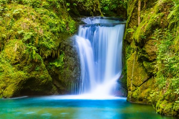 Geroldsauer Wasserfall - auch ungeshoppt sehr schön